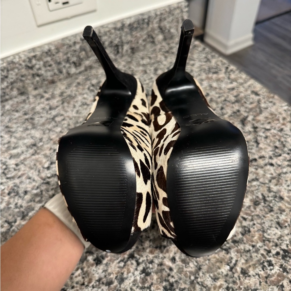 Aldo Leopard Print Platform Heel - Picture 7 of 7